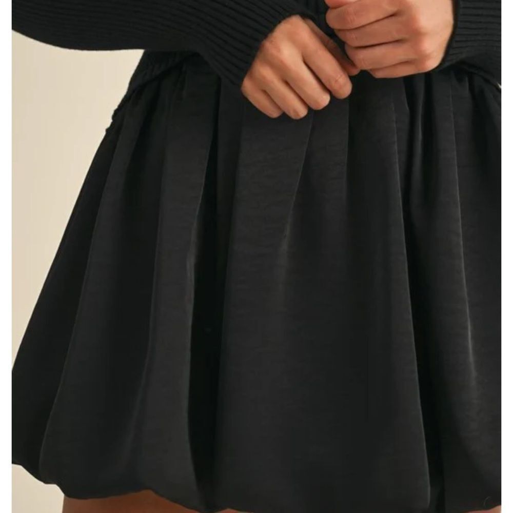 Mable/Anthropologie Avara Bubble Skirt Mini Dress - Picture 4 of 5